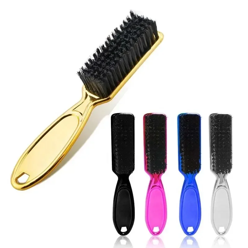 

Plastic Handle Hairdressing Soft Hair Cleaning Brush Barber Neck Duster Broken Hair Remove Comb Hair Styling Tools Comb Barber