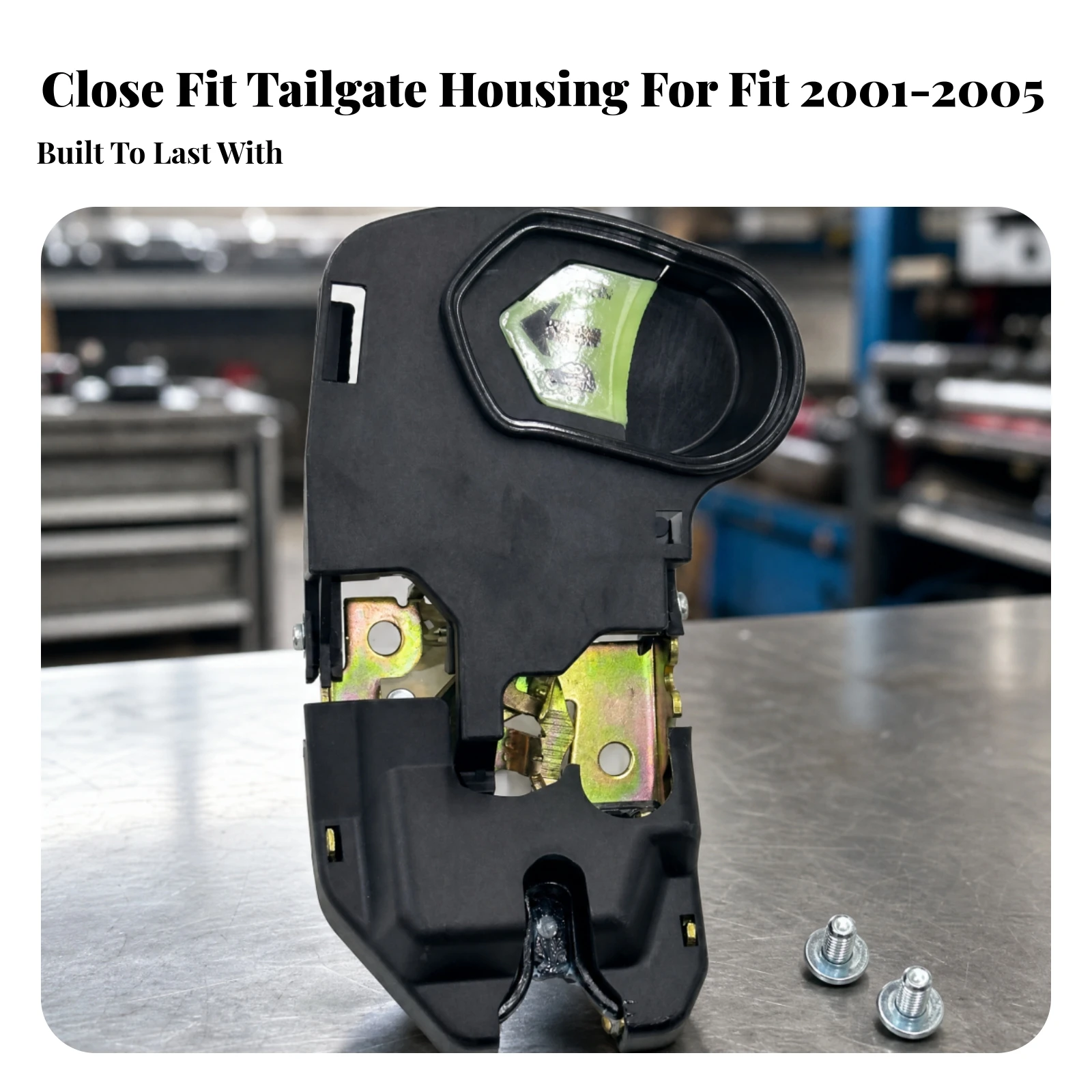 Trunk Latch Assembly Direct Replacement Tailgate Latch Assembly Car Part Long-Lasting for Mechanics