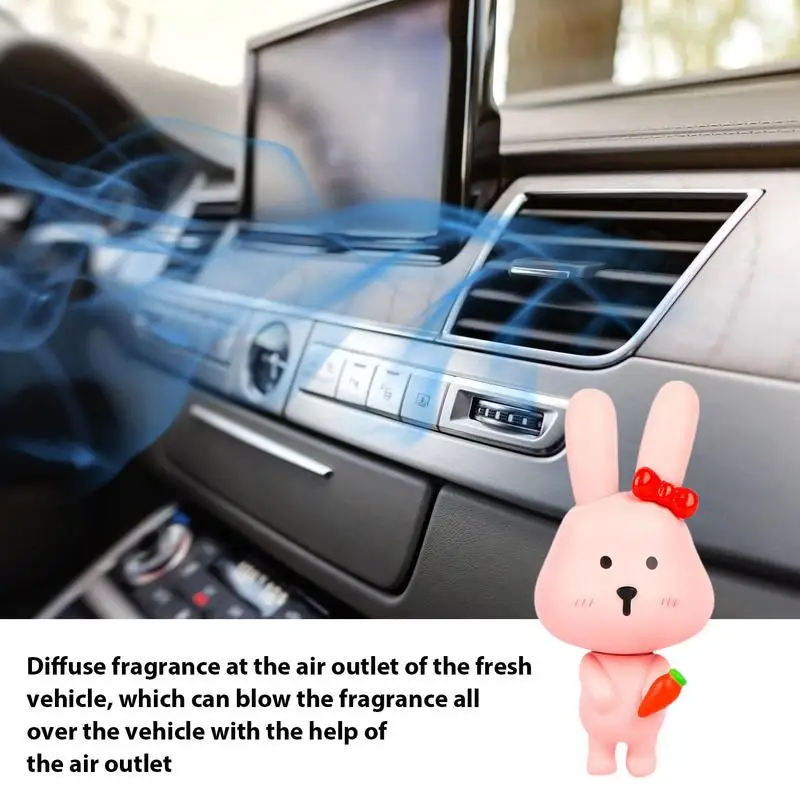 

Car Diffuser Vent Clip Cute Animal Car Fresheners Vent Clips Automotive Air Perfume Odor Eliminator For Kitchen