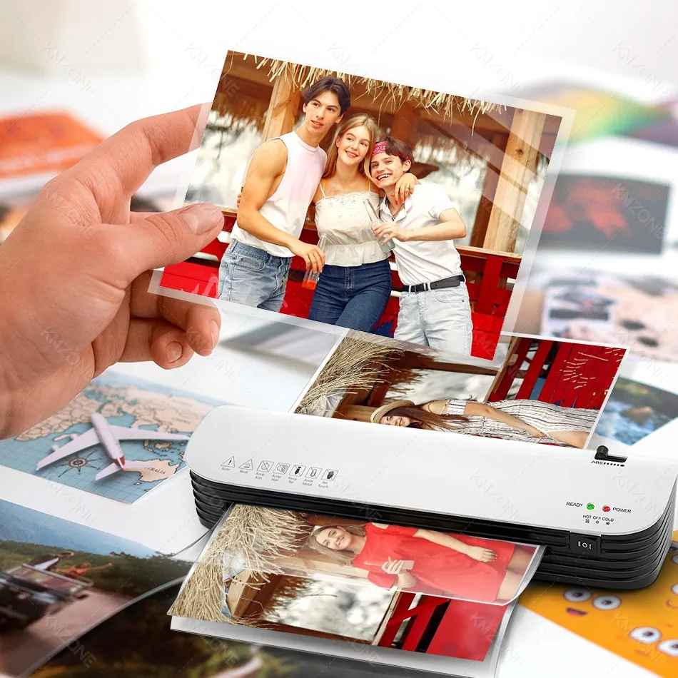 SL299 آلة تغليف سطح المكتب مجموعة أجهزة التصفيح الساخنة والباردة 2 نظام الأسطوانة 9 بوصة أقصى عرض لمجموعة تغليف A4 A5 A6