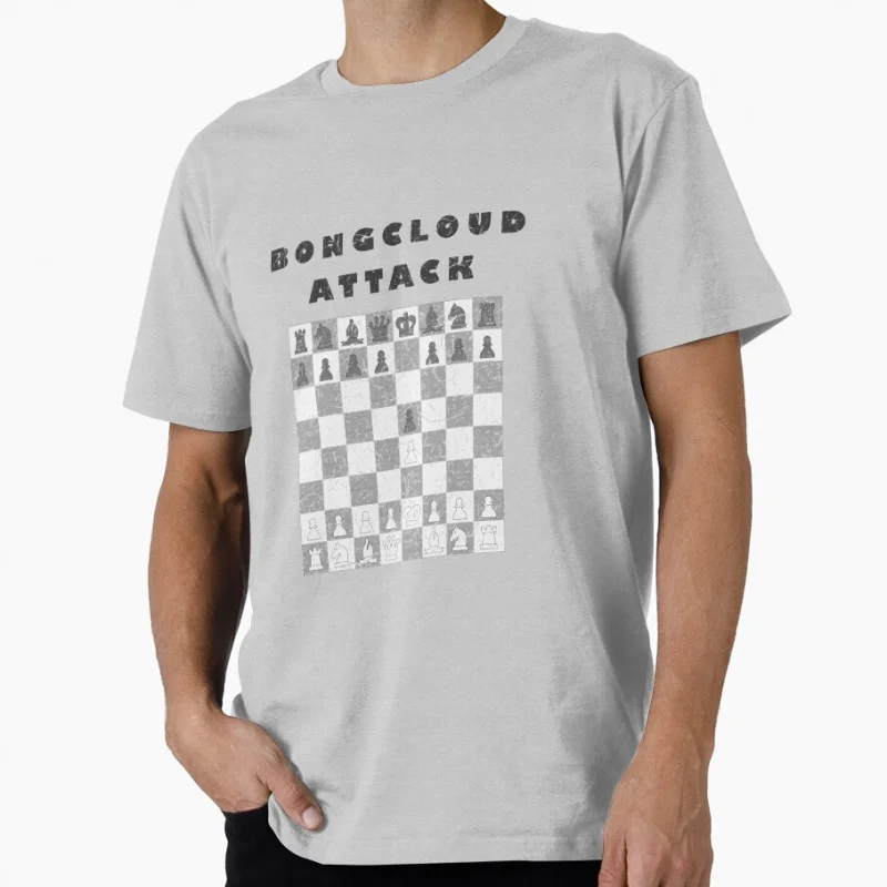

Funny Chess Player Gift T shirt for man 100% cotton Large size Tops Game Graphic Print Clothes S-6XL