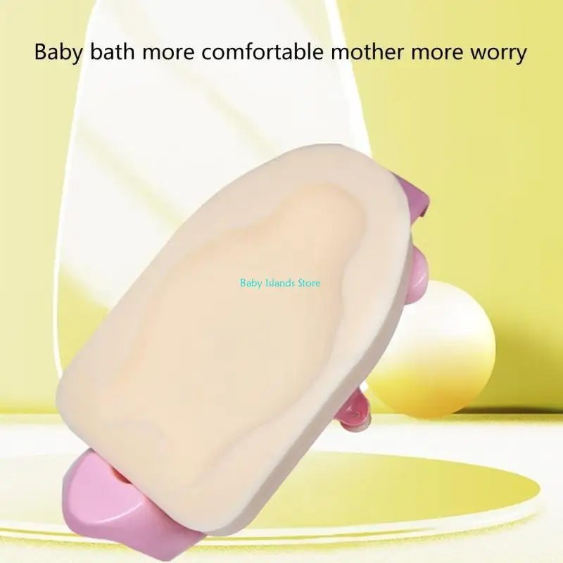 

K92D Comfortable Baby Bath Sponge Bath Support Shower Tube Mat with Quick Drying Feature for Easy Cleaning And Durability