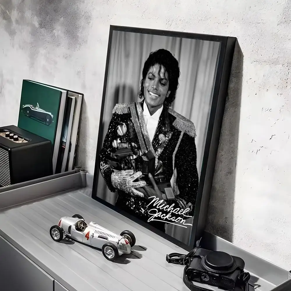 M-Michael J-Jackson Singer Poster-Aufkleber, Gemälde, Wandbild, HD-Wandaufkleber für Schlafzimmer, Wohnzimmer, Zuhause, selbstklebend, Dekor, Geschenk – Detail 14