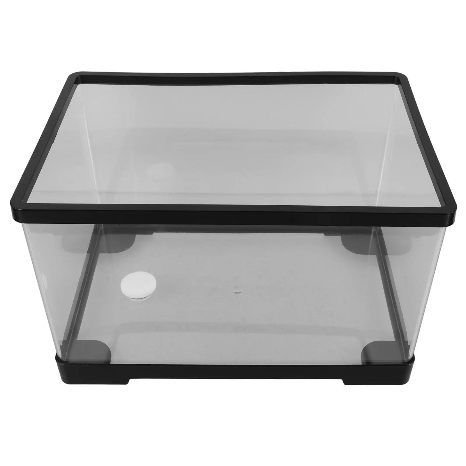 

Mini Transparent Fish Tank For Betta Goldfish Turtle Desktop Acrylic Aquarium Small Household Multi-Function Pet Habitat Decor