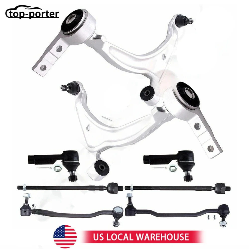 

ADP80992104S 8 шт. шаровой шарнир, стабилизатор поперечной устойчивости, комплект рулевой тяги для Nissan Altima и Maxima K620167 K620166 K90352 K90353