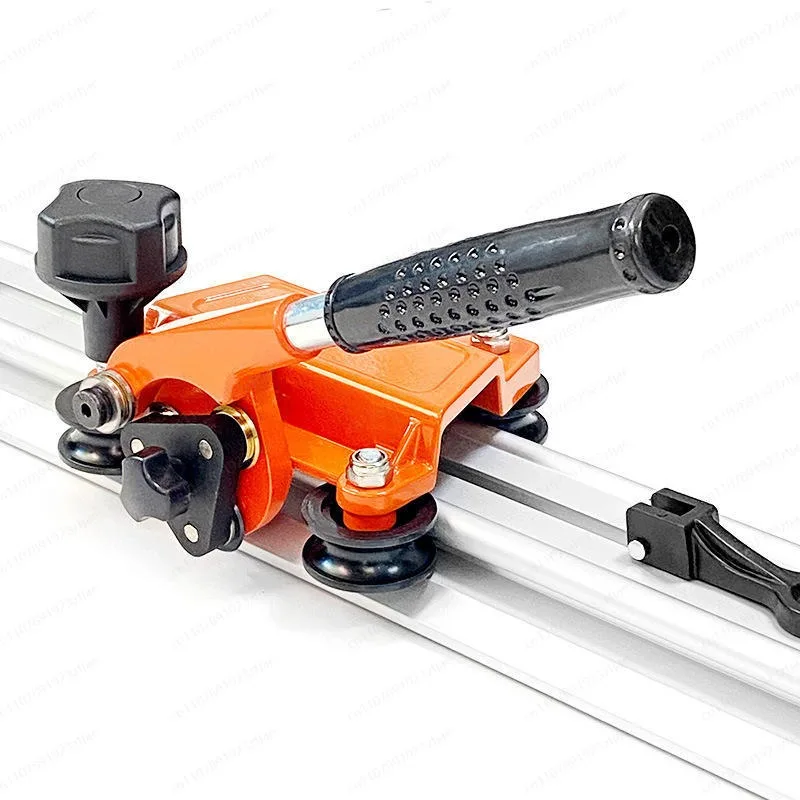 High Precision Walk-Behind Tile Cutter 1.8m, Manual Slate Pusher with Laser Guide & Zero Error Calibration