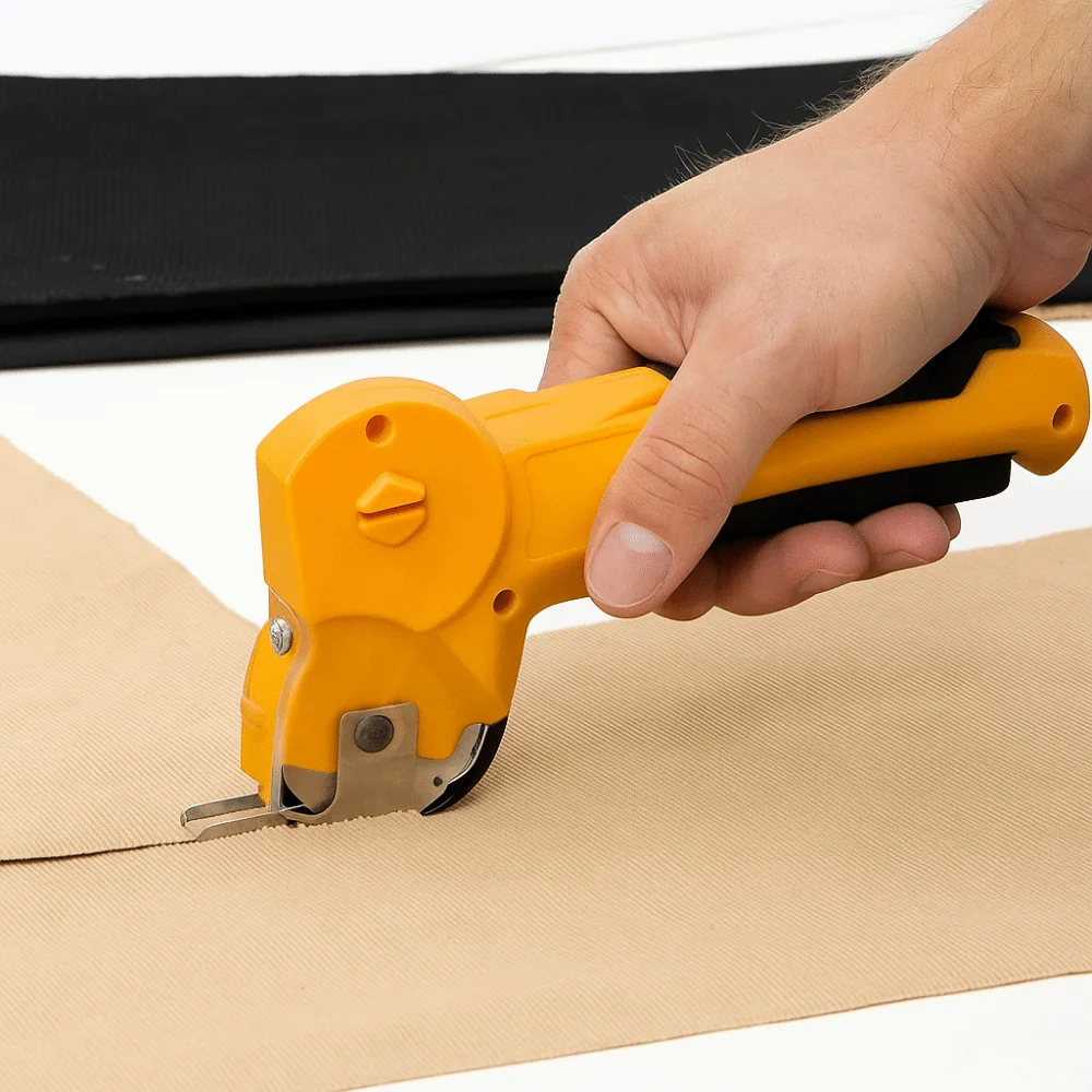 Safety Features Portable Wireless Electric Cutter Ergonomic Design Safety Lock High Power Motor Cutter USB Charging