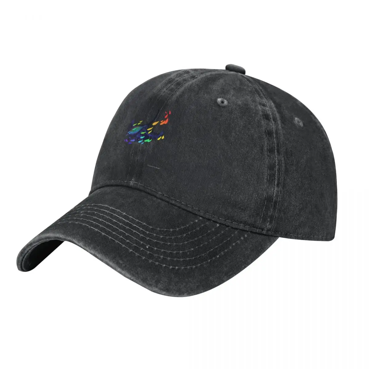 Rainbow Flag LGBT Pride Manta Ray (School) Fashion Baseball Cap Peaked Cap Men's Hat Women's Cap Luxury Woman Hat