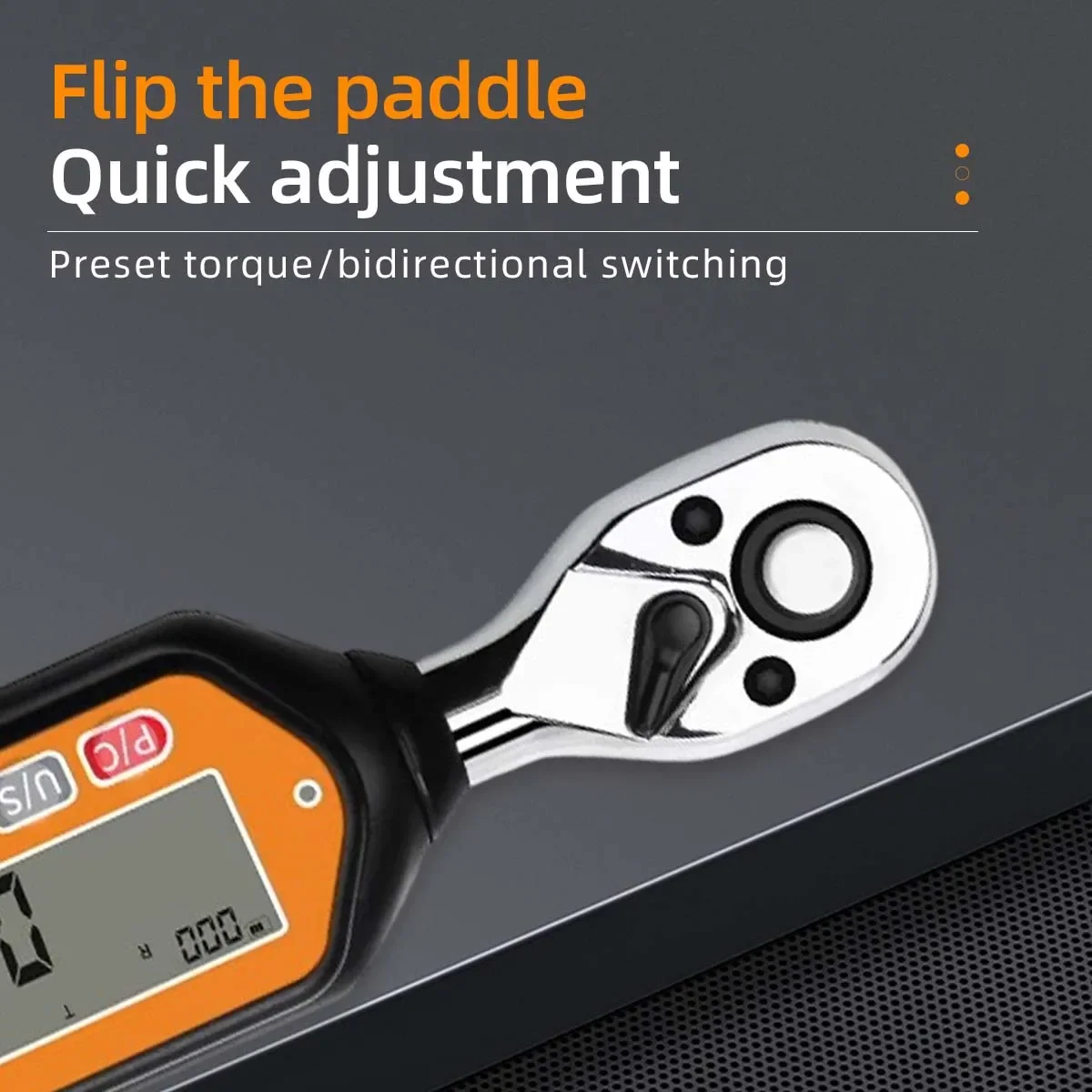 003 Replaceable Head Mini Digital Torque Wrench Electronic Adjustable Torque Wrenches Bike Car Repairing Tool