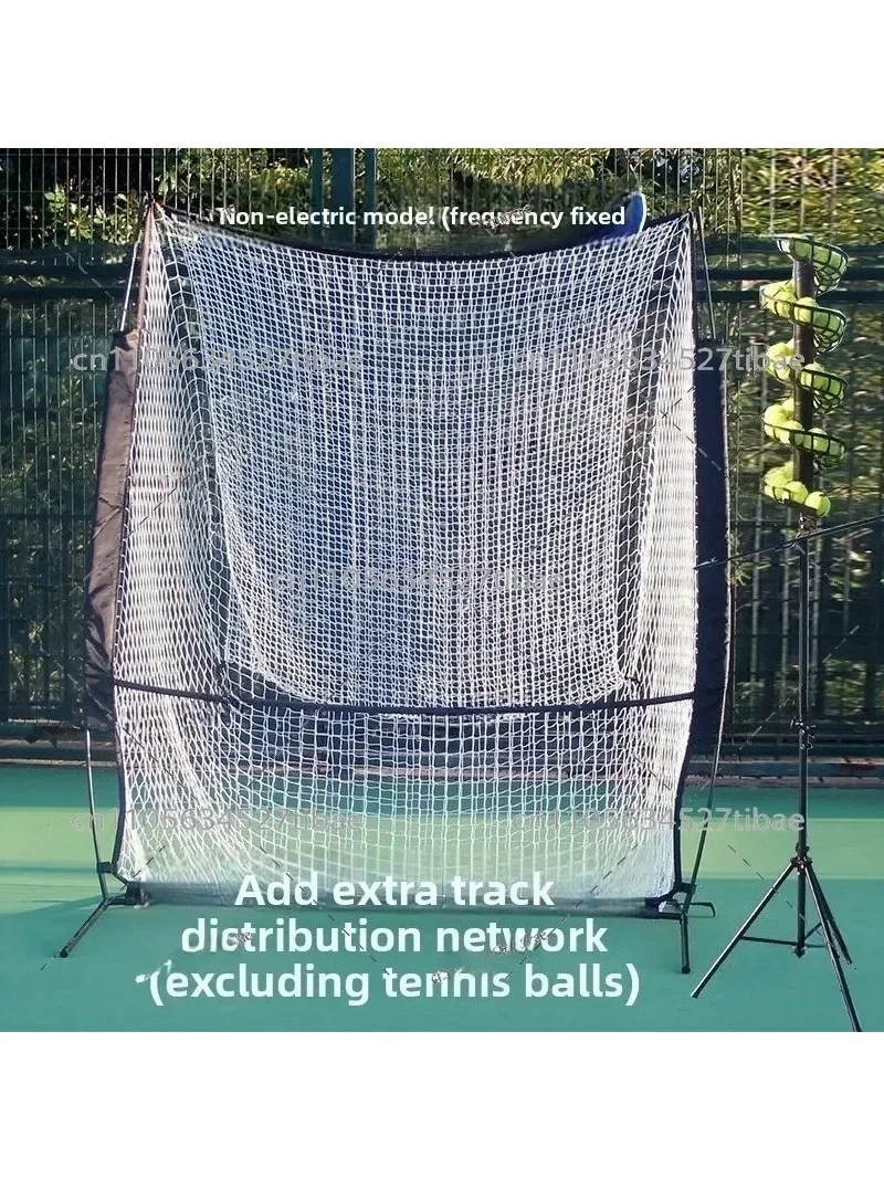 Tennis Automatic Serve Machine for Beginners Children Single Swing Crash Practitioner Machine