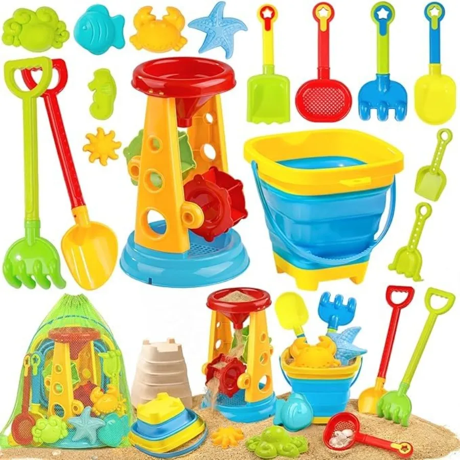 

Набор для переодевания принцессы: складные пляжные игрушки для песка, модные аксессуары и игровой набор в розовом цвете, прочные и веселые, для игр на улице