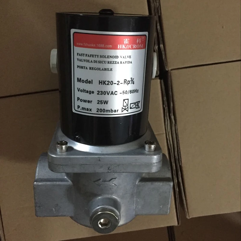 

LNG Natural gas burn nozzle solenoid valve HK15-2 HK20-2 HK25-2