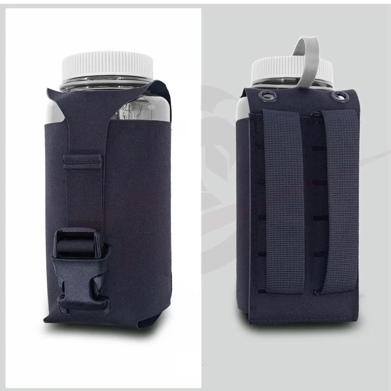 SS Style Tactical Vest Molle Kettle Bag Airsoft Vest Water Bottle Pouch Bag Suitable for Nalgene 32 Oz 1L