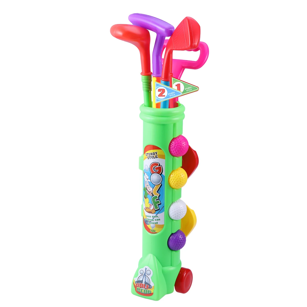 Set da golf Divertimento all'aria aperta Giocattoli sportivi Bambino Adulto Educativi per interni Bambini per bambini