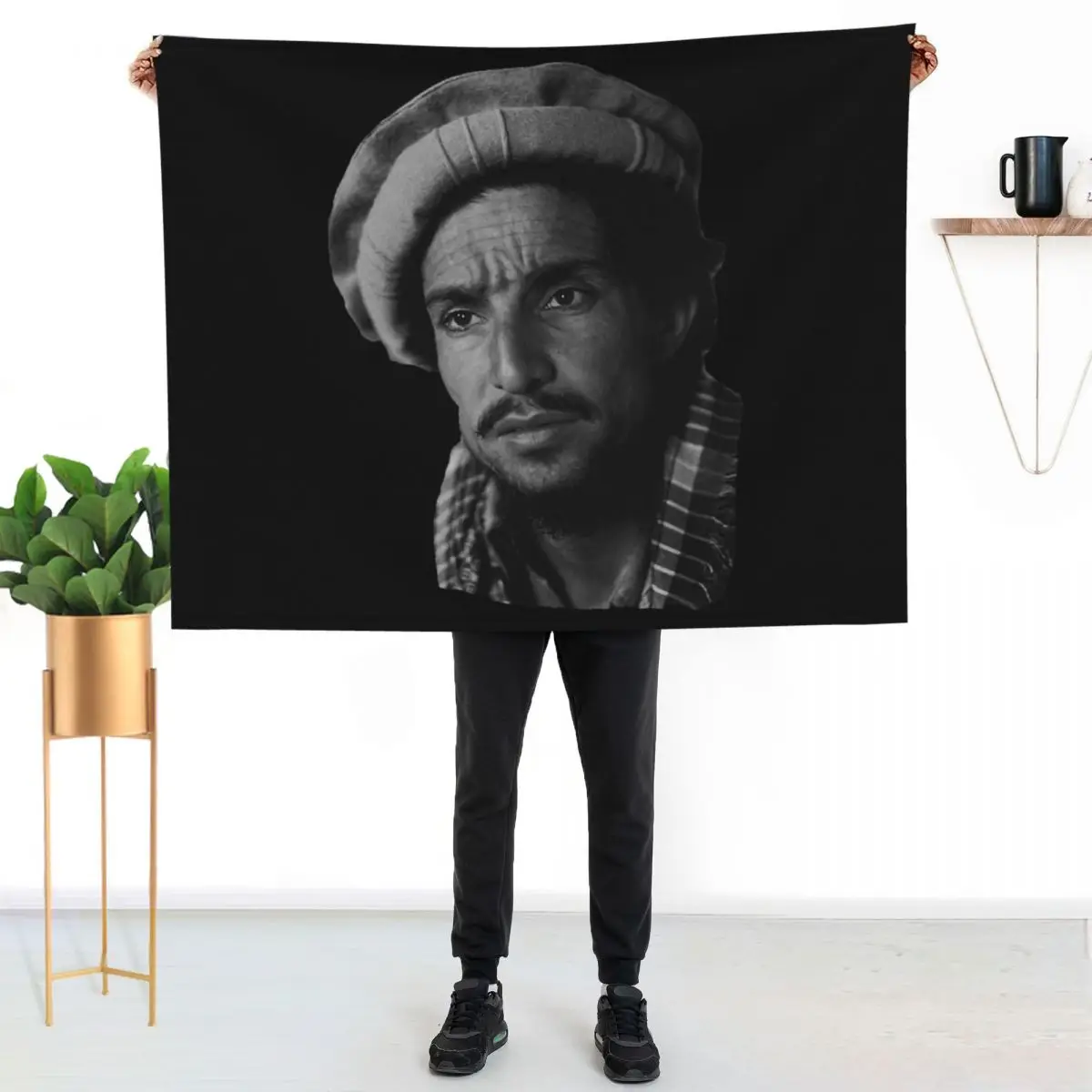 

Ahmad Shah Massoud Throw Blanket Summer Cool Breathable Blanket for Sleeping