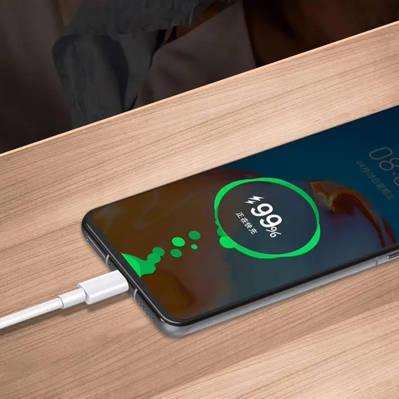 충전기 USB B 고속 충전 코드 고속 충전기 코드 10A 빠른 전화 전원 공급을 위한 효율적인 데이터 전송 1M