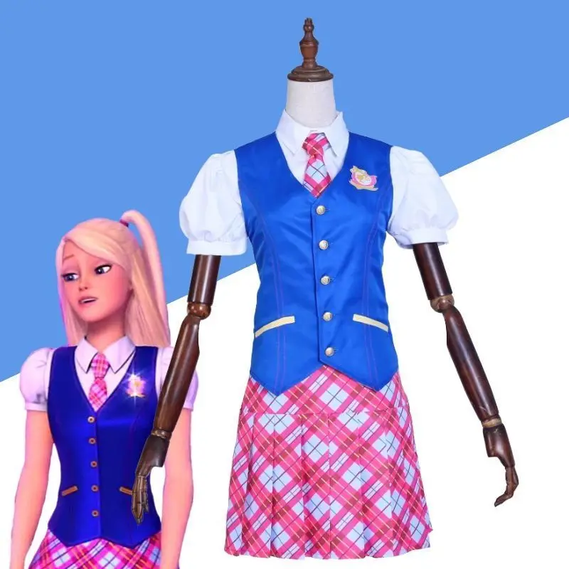 

Barbie Cosplay School Child Kid Princess cosplay costume women halloween costumes for women cosplay 2023