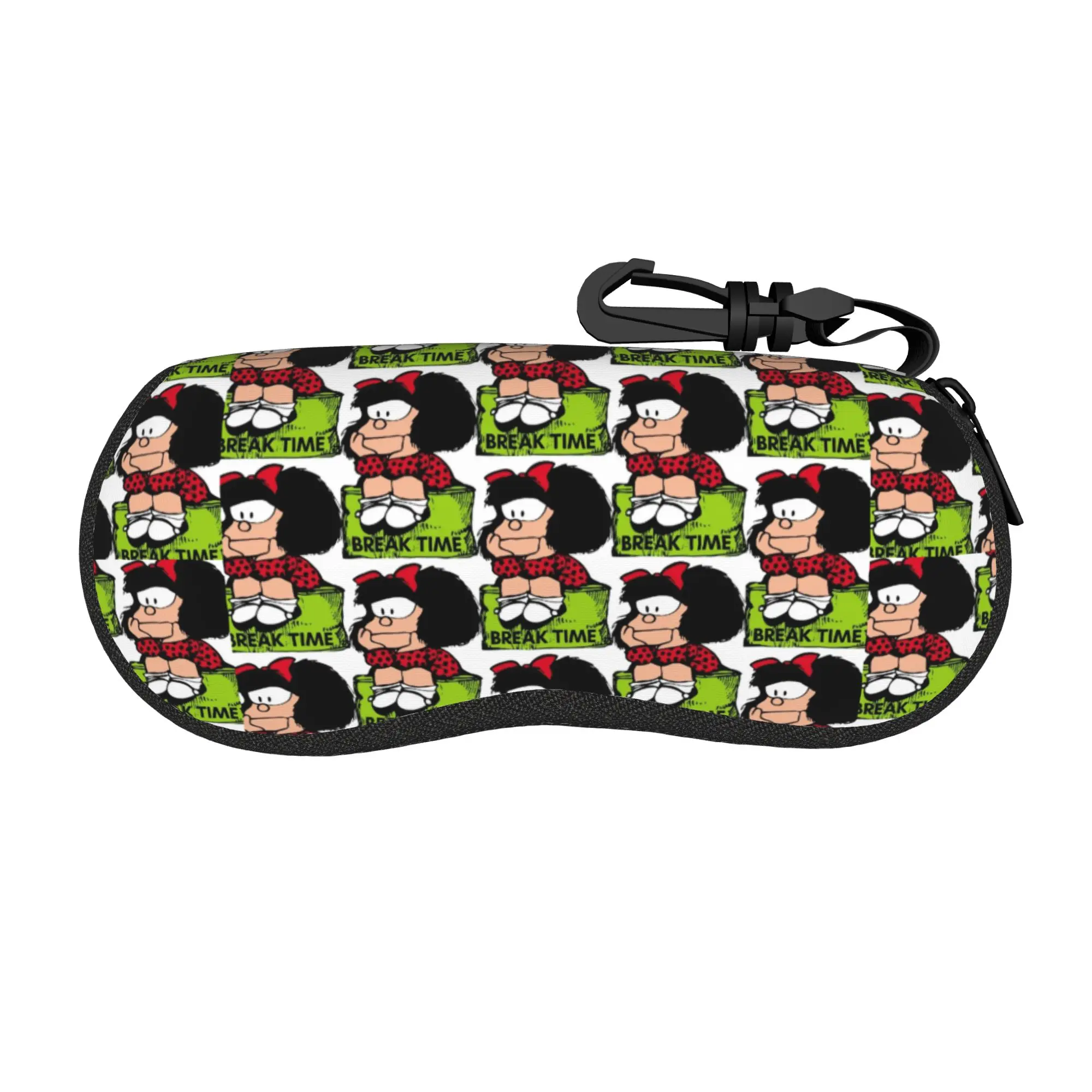Mafaldas Break Time Sitting and Relaxing Position Glasses Case Unisex Lightweight Box  Sunglasses Protector Ins Glasses Box