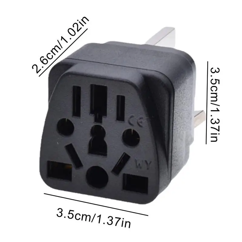 Travel Adapter UK Type G Plug Converter ซ็อกเก็ตขนาดกะทัดรัด International Wall Charger Converter สําหรับสมาร์ทโฟนกล้องแท็บเล็ต