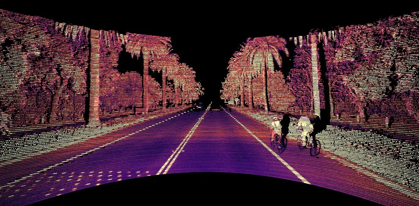 REV7 OUSTER OS1 32 64 128 ช่อง 3D LIDAR SENSOR OS1 กลางดิจิตอล LIDAR SENSOR