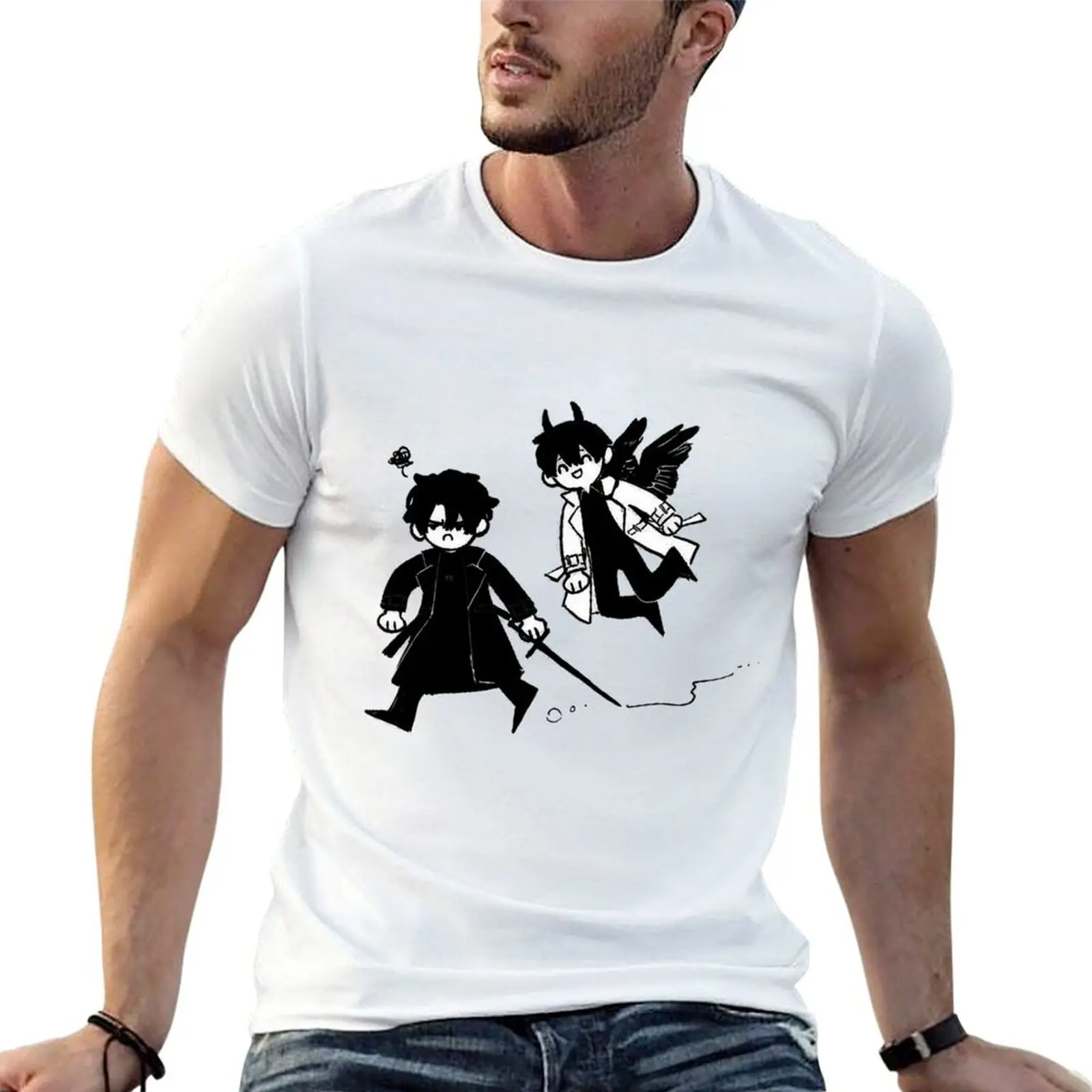 

funny yoo joonghyuk omnicient reader T-Shirt t shirt for man t shirts for man cotton man t shirt summer T-shirt