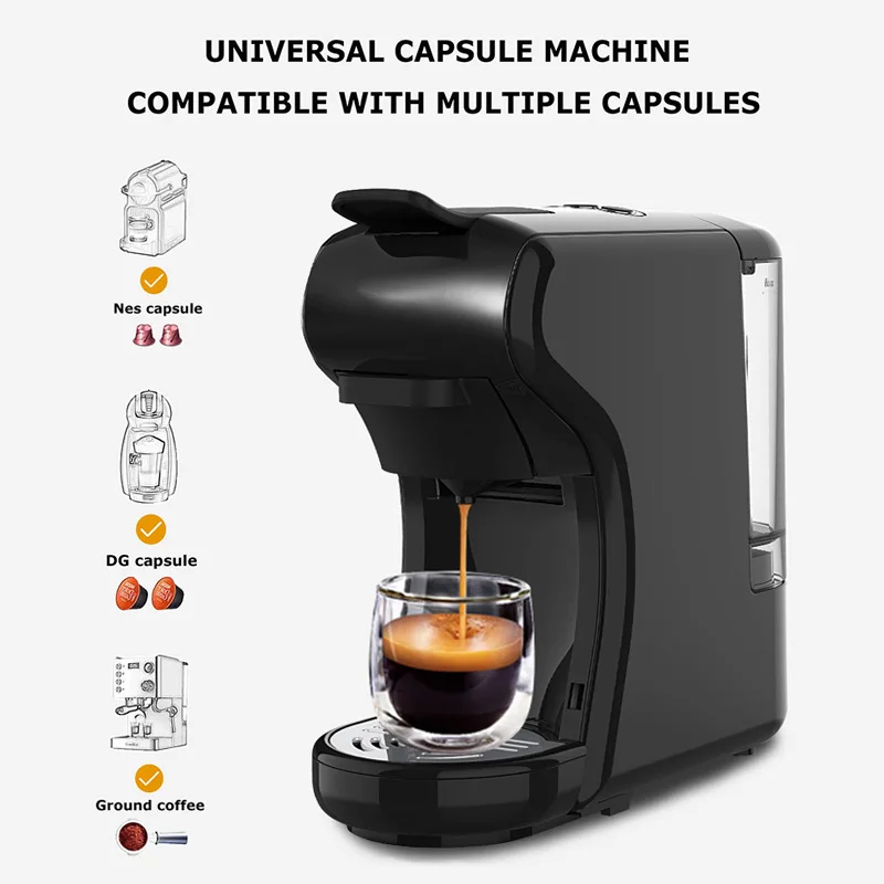 Household electric Italian multifunctional capsule coffee machine small three-in-one Nestle capsule