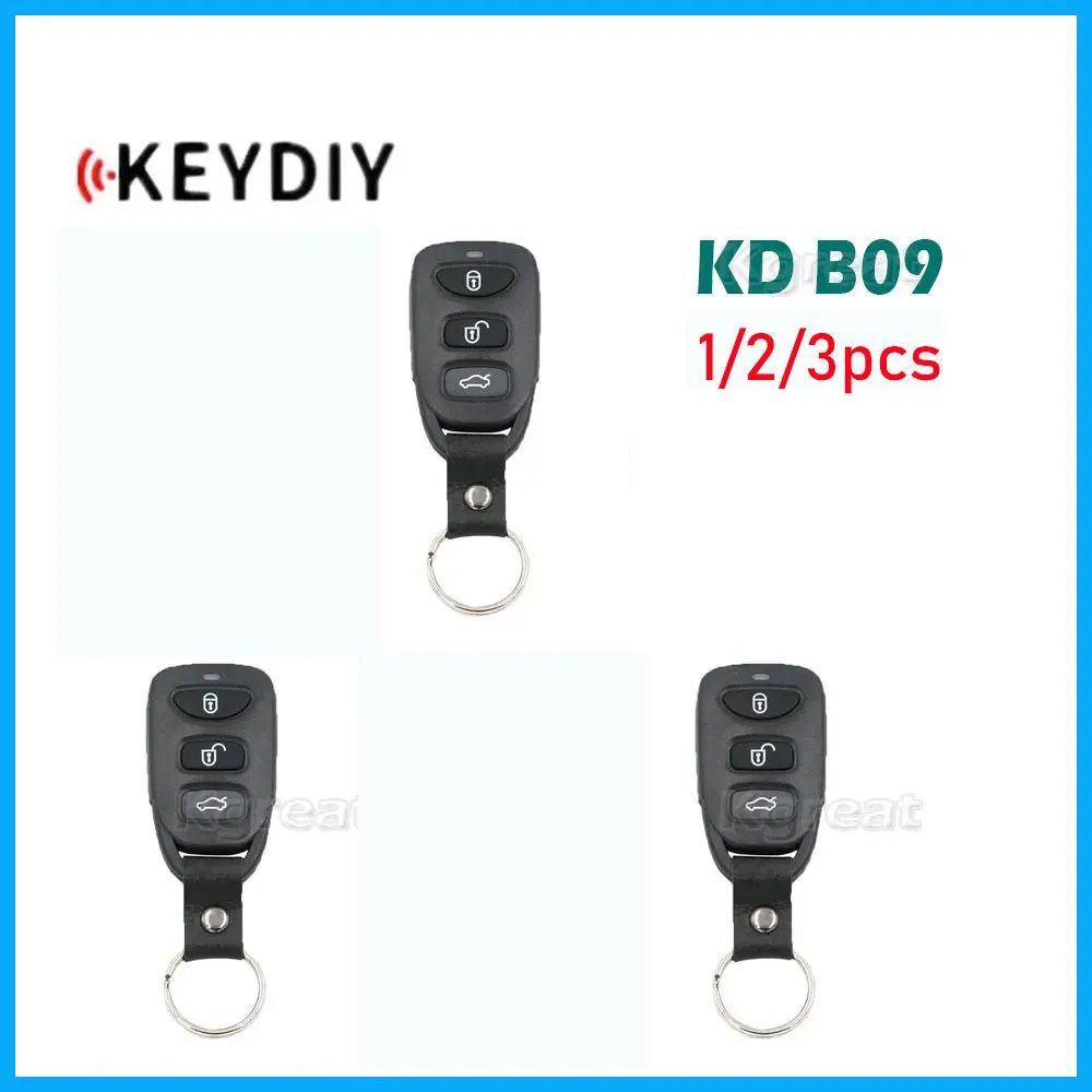 

1/2/3 шт. KEYDIY KD B09 Автомобильный ключ для Hyundai стиль 4 кнопки универсальный пульт дистанционного управления автомобильный ключ для KD900 KD900 + URG200 KD-X2 ключевой программатор