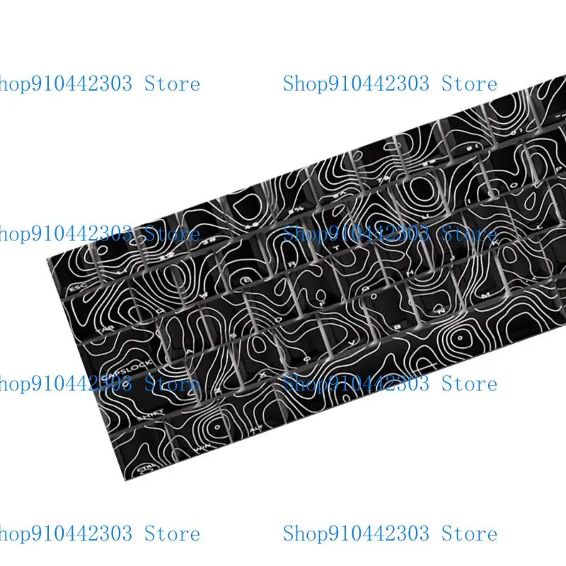 L4MD 64/74Key Keycaps Contour3.0 KeyCap Seitdruck Backbeleuchtungstaste für 60 Tastaturen – Detail 7