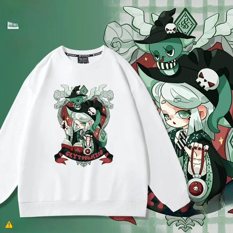 Sudadera Redonda Ne Sweatirt 2026, Nueva, para Hombre y Mujer, Ropa Slytherin, Cómoda, de Algodón