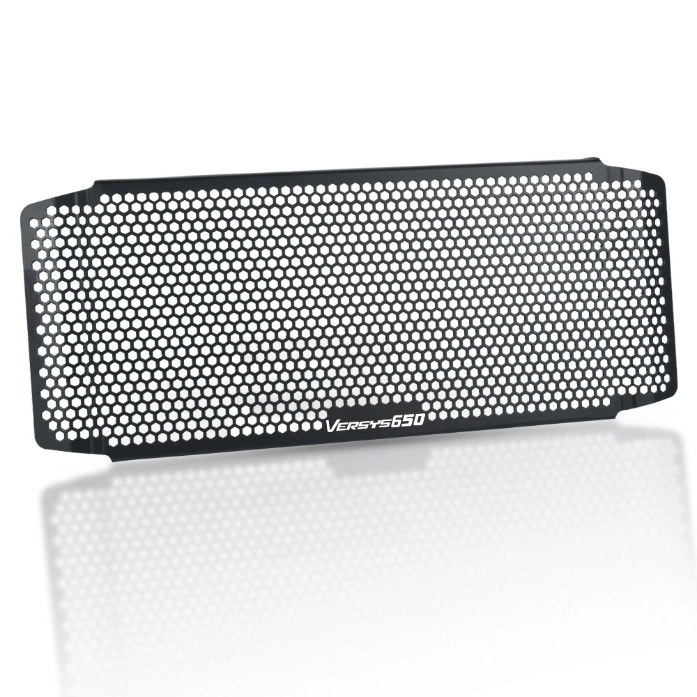 หม้อน้ําGrille GuardสําหรับKawasaki Versys 650 Versys650 2015 2016-2021 2022 2023 2024 อุปกรณ์เสริมรถจักรยานยนต์หม้อน้ําGuard