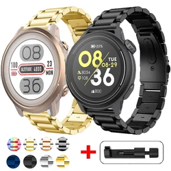 Watch Band For COROS PACE 3 PACE2 Metal Bracelet Stainless Steel Strap For Coros APEX 46mm 42mm  APEX2 APEX2Pro 22mm 20mm Correa