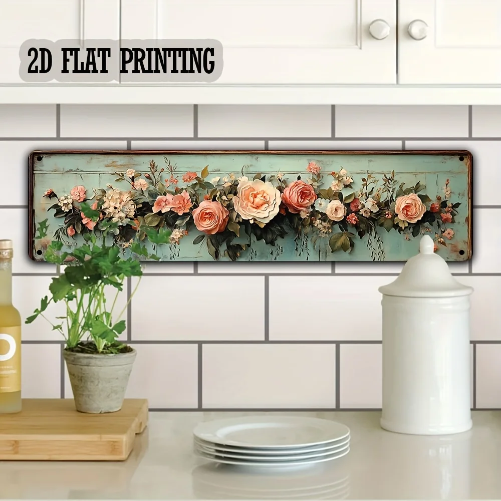 2D Flat, 1pc, FORGET THE GLASS SLIPPER THIS PRINCESS WEARS COWBOY BOOTS Metal Sign Wall Decor, Retro Style