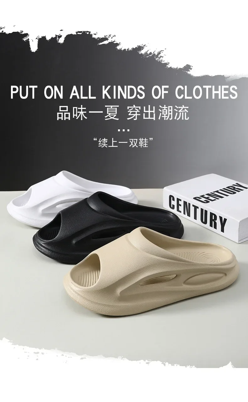 2023 summer slippers for men to wear outside the, men's casual indoor, anti-slip,  beach sandals slippers men  slides shoes  men