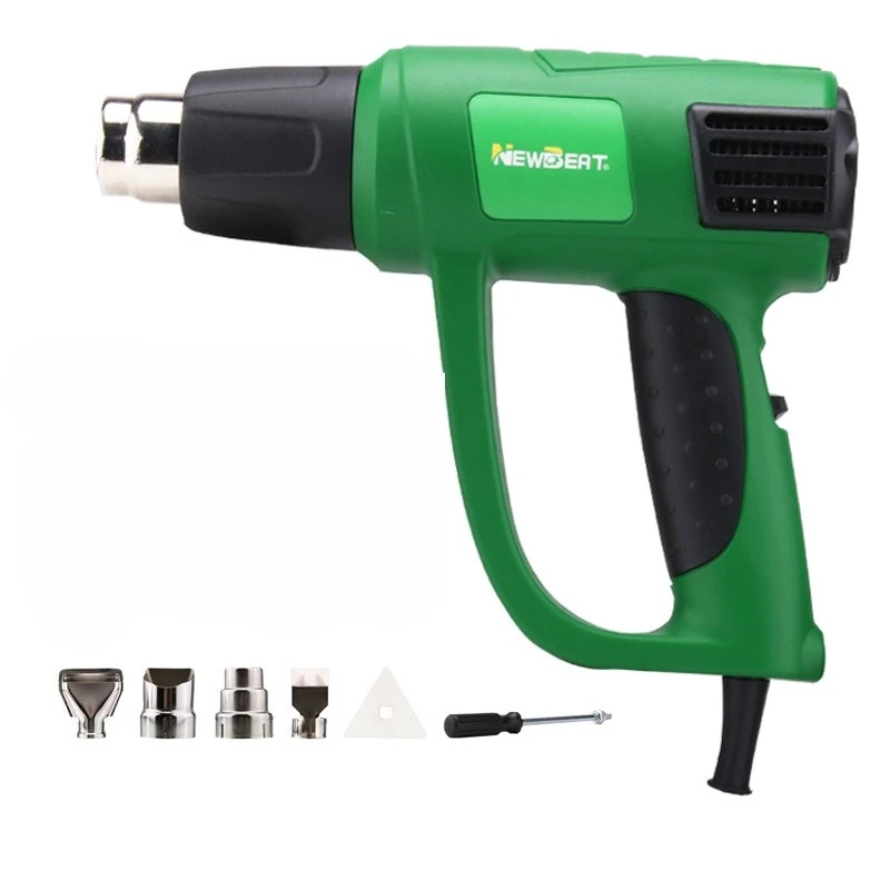 مسدس خبز فيلم السيارة 2000 وات عالي الطاقة صغير متعدد الوظائف مجموعة مسدس هواء ساخن