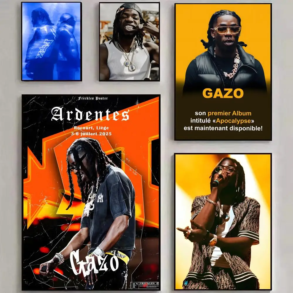G-Gazo Rapper Poster HD art sticky wall waterproof home living room bedroom bar aesthetic decoration