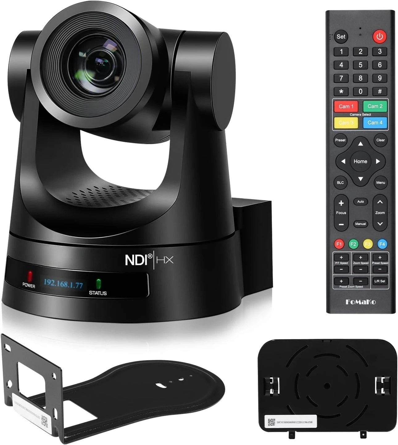 

NDI PTZ Camera,30X Optical Zoom, AI Auto-Tracking Gen 3, HDMI PTZ Camera for Church Worship Live Services Education