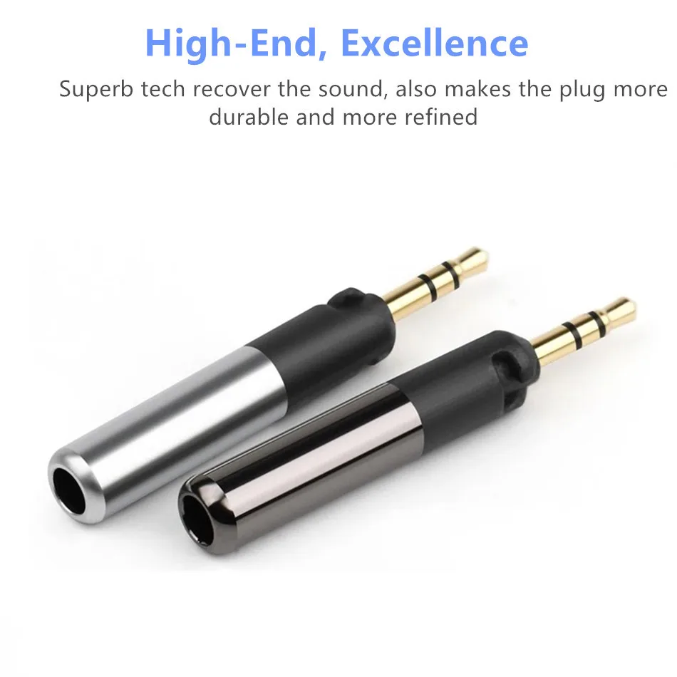 2 stück hifi audio 2,5mm stecker 3Pin Für HD598 HD558 HD518 On-Ear Kopfhörer Kopfhörer stecker – Detail 6
