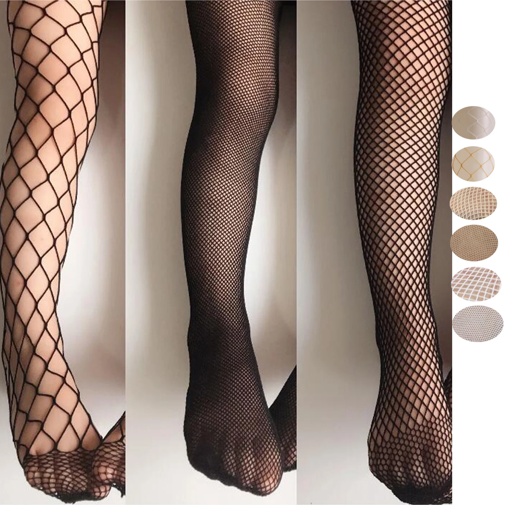 Fashion Fishnet Pantyhose Tights Children Net Grid Pantyhose Stocking Kids Girls Mesh Stockings