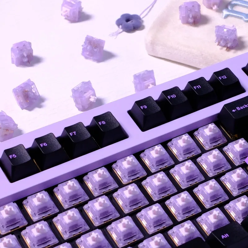 SU Color V2 Switches Customization Linear Switch 37g 45g Trigger Keyboard Switch Ergonomic Mechanical Keyboard Accessories Gift