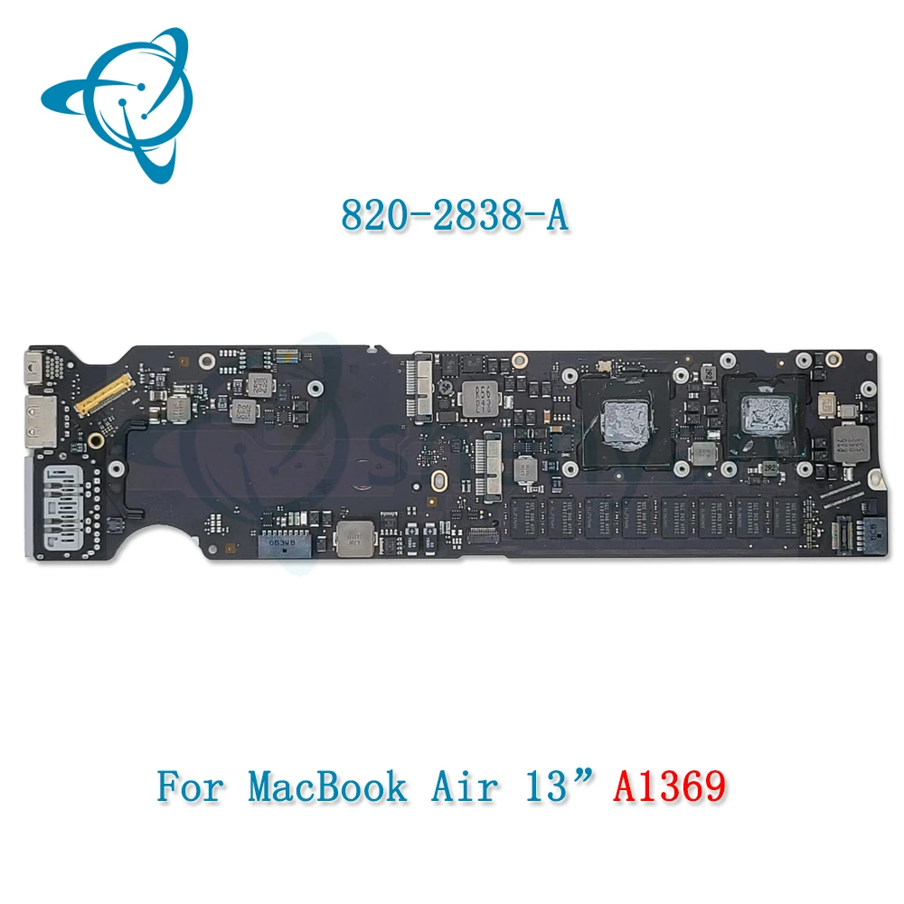 

A1369 ская плата 820-3023-A 820-3023-B 820-2838-A для MacBook Air 13 "логическая плата Core i5 i7 2 ГБ 4 ГБ конец 2010 года сере