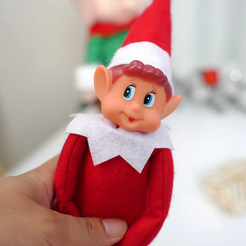 Christmas Elf Behaving Plush Toy, Novidade Elves Boneca na Prateleira, Long Bendy, Naughty Boy, 42cm