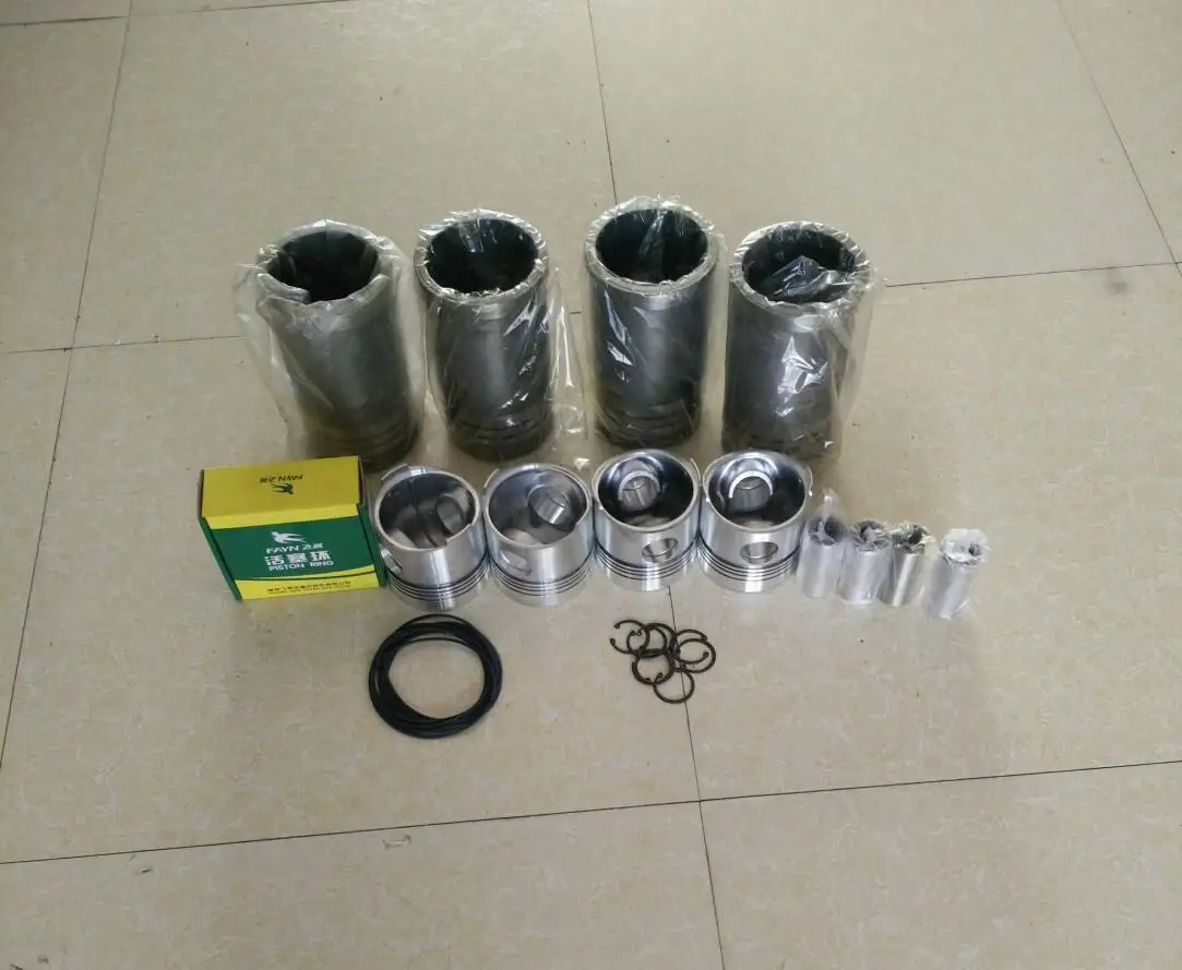 1 set of piston , piston rings , piston pins and cylinder liner and O ring seals for ZH4100D ZH4100ZD ZH4100P/ZP diesel engine