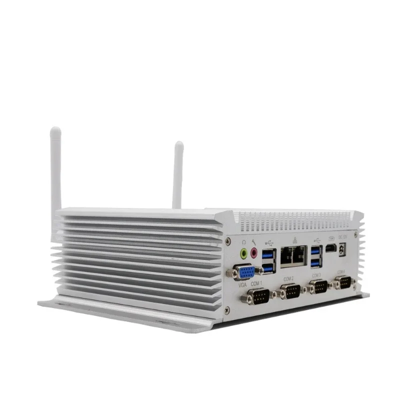 Embedded mini industrial small host, dual network multi-serial port