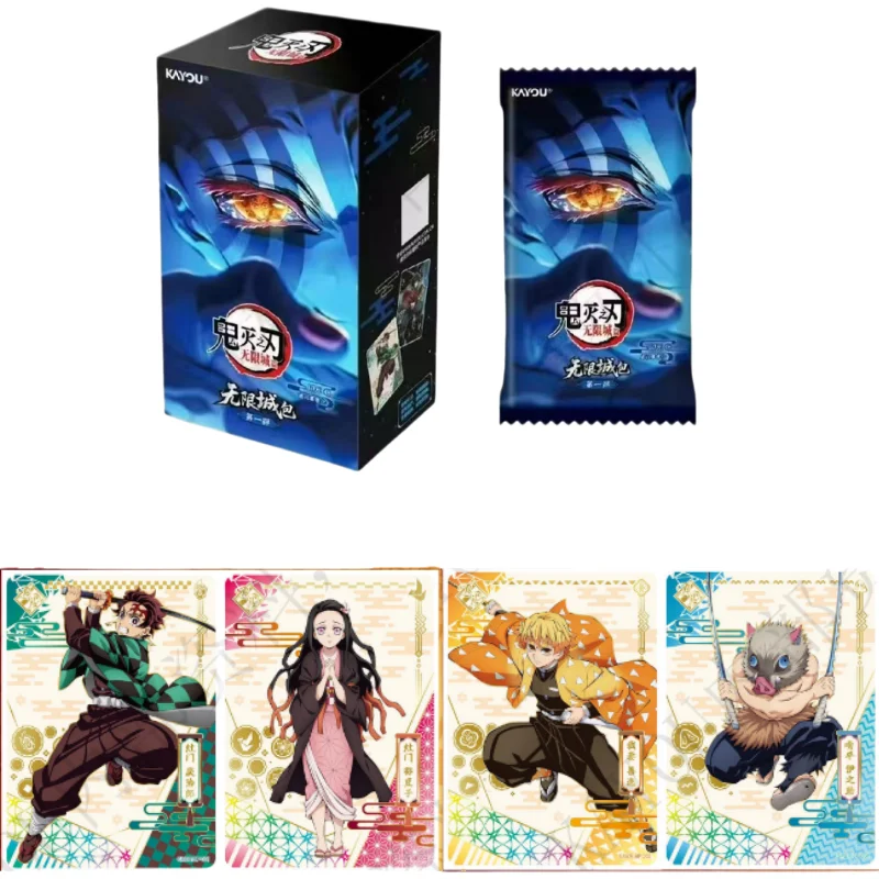 

Новый мультяшный набор KAYOU Anime Demon Slayer Unlimited City Edition, подарочный набор для детей на фестиваль