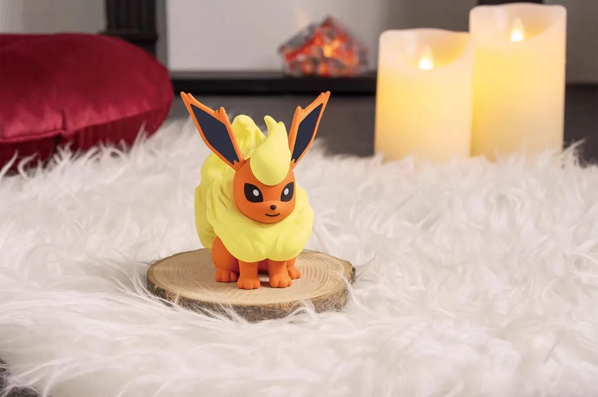 ชุดโมเดลโปเกมอนแท้จาก Bandai รุ่น QUICK 25 Flareon ของเล่นฟิกเกอร์อนิเมะ แอคชั่นฟิกเกอร์ ของขวัญสำหรับเด็ก ของตกแต่งประกอบเอง