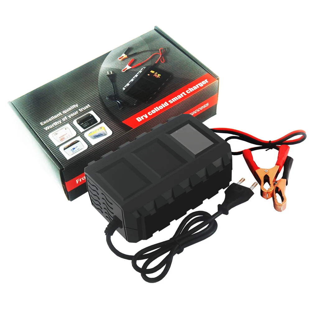 Output 14.6V 20A For 12V 4S lifepo4 Battery Charger with EU US Plug Clips Charge DC Adapter Input 100-240V Clip head