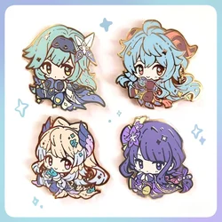 Alfileres Genshin |   Eula, Ganyu, Kokomi, Raiden Shogun