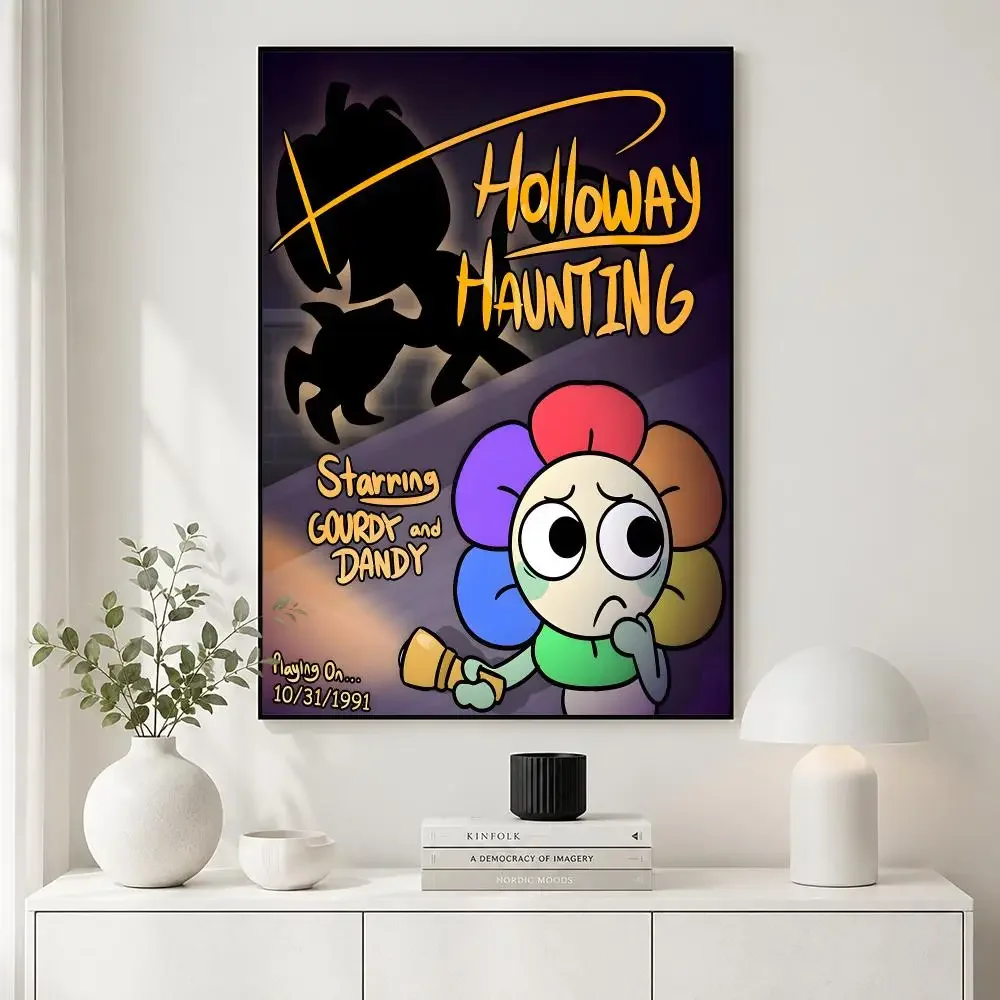 Game Dandy World Poster Hochwertige Wandkunst-Poster, geeignet für Heimbüros, Schlafzimmer und Wohnzimmer. – Detail 5