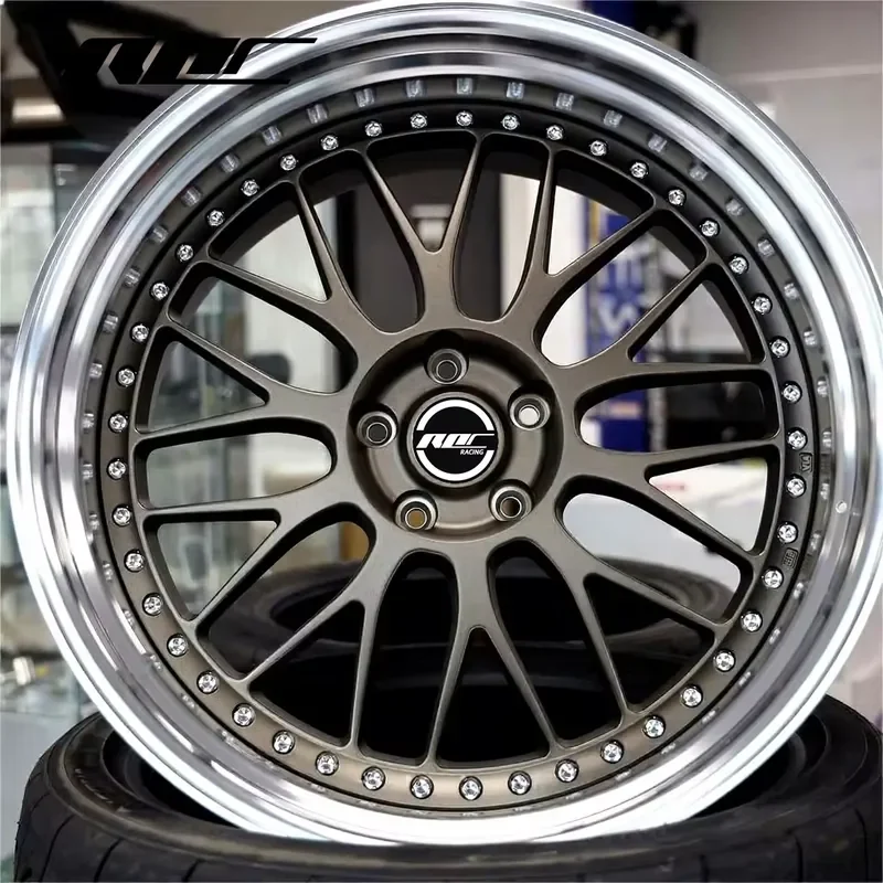 

Aluminum Chrome Forged 2 Piece Rims Wheels 20 Inch Beadlock Offroad Car Hub for M3 M4 Murcielago Urus Aventador 911 998 Gt2
