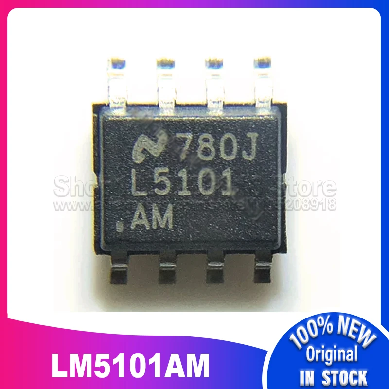 

10~100PCS/LOT L5101 L5101AM LM5101AM LM5101AMX SOP8 100% New Spot stock